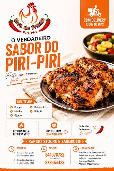 Frango piri-piri grelhado